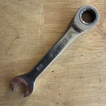 Matco Tools 3/8" Short Stubby Ratcheting Combination Wrench 12PT GRBS1212 Usa. Fixed Price $34.95.