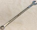 Mac Tools 114 11/16'' 12PT Sae Long Round Handle Combination Wrench Made Us. Fixed Price $20.00.