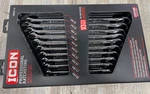 *new* Icon Metric Ratcheting Combination Wrench Set, 10-PIECE WRAM-10 64840. Fixed Price $129.99.