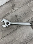 Proto Professional Adjustable Wrench Clik-stop 712L Made In Usa. Fixed Price $34.99.
