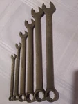 Combination Wrench By Snap-on, New, Usa, 6PC.SET, Sae, Goex. Fixed Price $120.00.