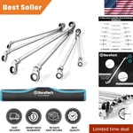 Craftsman-approved: 6-PIECE Flex-head Metric Wrench Set In Cr-v Steel. Fixed Price $87.99.