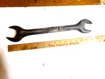Vtg Usa Williams Superrench Double Open-end Wrench, #A1039A 1-5/16 1-1/2. Fixed Price $24.99.