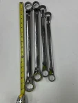 Snap-on Sae Double Box End Wrench Set Steel Silver 4PC 1/4-5/8. Fixed Price $169.00.