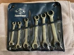 Sk Tools Super Krome Set #376 Flare Nut Line Wrench 6-PC Made Usa. Fixed Price $169.95.