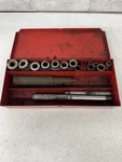Vintage Snap-on Bushing Driver Set A-157 With Case Incomplete. Fixed Price $79.00.