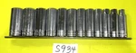 Snap-on Tools 12 Piece 1/2 Dr. Sae. Deep Chrome Socket Set Point 3/8 1-1/8. Fixed Price $360.00.