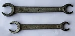 Vintage Pair Bonney Tools Usa Flare Nut Wrenchs RF54 & RF55. Fixed Price $26.00.