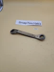 Craftsman Tools 43654, Sae 5/8" - 11/16" Ratcheting Offset Box Wrench 12PT Usa. Fixed Price $14.99.