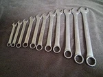 11 Pc.challenger By Proto 7/16" 1" 12 Point Sae Combination Wrench Set Usa. Fixed Price $90.00.