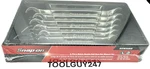 Snap On Tools 9 -21 Mm 6-POINT Flare Nut Tubing Line Wrench Set RXFMS606B +. Fixed Price $359.96.
