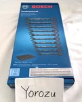 New Bosch Combination Wrench Ratchet Type 10 Size Set (8 19MM) 1600A016BU. Fixed Price $151.26.