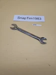 Blue-point Wrench 11/16" & 3/4" Double Open End BDOE2224 Usa. Fixed Price $18.99.