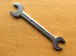Vintage Bedford OW1618 Imperial Spanner Wrench, 9/16" 1/2" Garage Tool. Fixed Price $13.31.