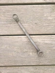 Vintage Lectrolite Tru-fit 5/8" & 11/16" 12 Point Offset Box Wrench 3003 Usa. Fixed Price $11.88.