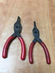 Snap-on Convertible Snap-ring Plier Lot Of 2 SRPC9090A SRPC9000A 9". Fixed Price $44.99.