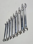 Snap 8PC RXS10-RXS24 5/16"-3/4" Sae Open-end Flare Nut Combination Wrench Set. Fixed Price $174.99.