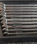 Snap-on Metric Combination Wrench Set 10-PIECE 10MM-19MM Chrome Silver. Fixed Price $225.00.
