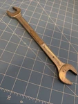 Snap On Tools Usa VS2628 13/16" X 7/8" Chrome Open End Wrench Multiple Initials. Fixed Price $13.56.