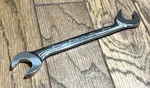 Snap On Tools 18MM Metric Flank Drive Plus 4 Four Way Angle Head Open End Wrench. Fixed Price $72.00.