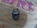 Snap ON#FRX140 7/16 Sae, 3/8"DR., 6PT., Flank Drive, Flare Nut Crowfoot-usa. Fixed Price $13.12.