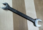 Snap-on 7/16" X 1/2" S-1416B Black Industrial Finish Open-end Wrench. Fixed Price $14.95.