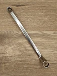 Snap-on Tools No. X01214 3/8" 7/16" Point Box End Offset Wrench, Usa 2001. Fixed Price $17.59.