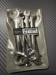 Sears Craftsman Double Open Ended Metric Ignition Wrench Set Pc No. 9-4308. Fixed Price $17.99.