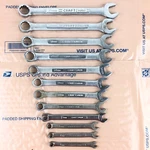 Vtg Craftsman Usa 12 Pc Combination Wrench Set Pt Metric 6MM To 18MM Vv &. Fixed Price $59.99.