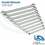 Blue Point Af Imperial Spanners 1/4"-3/4" Blpcw As Sold By Snap On. Fixed Price $133.21.