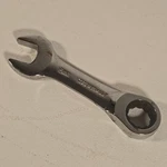 Craftsman 18MM Stubby Ratchet Wrench CMMT99238. Fixed Price $15.88.