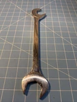 Mac Tools DA40 1&1/4" Four Way Angle Head Open End Chrome Wrench. Fixed Price $50.11.