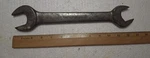 Vintage Williams Superrench Open End Wrench, #1037A, 1-1/8 1-5/16 Usa. Fixed Price $12.00.