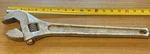 Vintage Jh Williams Superjustable Adjustable Wrench 18" Diesel Mechanics Tools. Fixed Price $49.95.