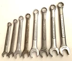Craftsman 8 Piece. Metric Combination Wrench Set 9MM-17MM. Fixed Price $34.99.