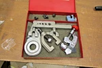 Used Snap On Blue Point Double Flaring Tool Kit TF-528-D Missing 1/2" Adapter. Fixed Price $34.95.