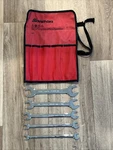 Snap On #lta Series 5 Pc Sae 7/16"-1" Low Torque Slimline Open End Wrench Set. Fixed Price $249.99.