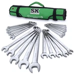Sk Combination Wrench Set, Metric 6 To 32MM, 22-PIECE, Black & Green. Fixed Price $210.94.