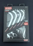 Icon Professional S-shaped Metric Wrench Set, 5-PIECE WSSSM-5. Fixed Price $48.99.