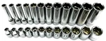 Snap On Tools Usa 24PC 1/4 Dr. Metric 6PT Shallow Deep Socket Set 124STTMM New. Fixed Price $389.95.