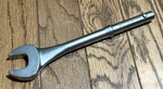 Snap On Tools Tubular Wrench 1" Open End Large Torque Adapter Crowfoot. Fixed Price $25.00.