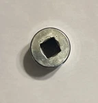 Vintage Snap-on TW-321 1" Chrome Shallow Socket 6 Point 1/2" Drive, Made Usa. Fixed Price $14.00.