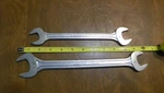 Blue Point Supreme Open End Wrenches S-3236 1/8''-1'' & A S-2428 7/8''-3/4''. Fixed Price $20.00.