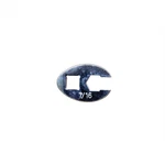 K Tool International Wrench 7/16 Inch Flare Nut Crowfoot Point 3/8 Drive. Fixed Price $12.44.