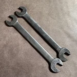 2X Vintage CWW2 Bonney Usa "hv" 424B 5/8 9/16 Af Wrench Spanner Jeep Tool Kit. Fixed Price $27.09.