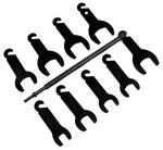 Lisle 43350 Pneumatic Fan Clutch Wrench Set, 10 Pc. Black. Fixed Price $236.99.