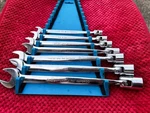 Snap-on Usa 7PC 12-POINT Sae Flank Drive Flex-head/open-end Combination Set. Fixed Price $550.00.