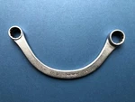 New Britain 5/8" & 3/4" 103 12 Point Box Half Moon Obstruction Wrench Sae Usa. Fixed Price $15.99.