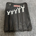 Craftsman Metric Combination Wrench Set 5PC 11 17MM With Roll Up Pouch Tool. Fixed Price $29.99.