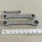 Snap-on Point Ratcheting Box Wrench Pc Set R810S R2022S R2426S 1/4"-13/16". Fixed Price $60.00.